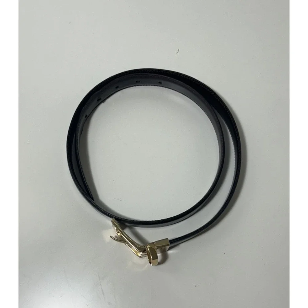 FLORSHEIM Black Brown Reversible Genuine Leather Belt 5-1002 Mens 34